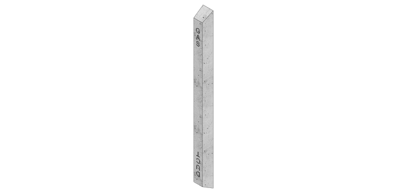 CG311A — Indicator Post (Gas) render