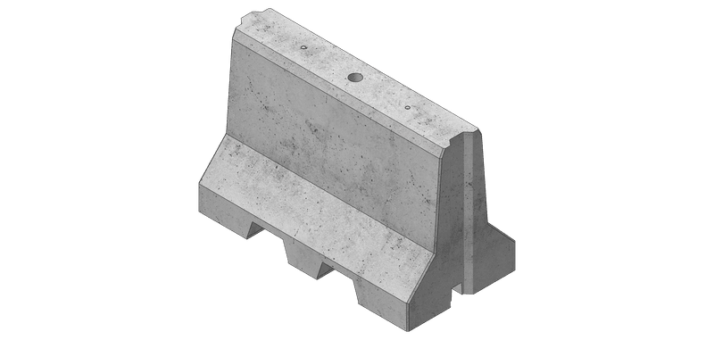 Jersey-Lite Barrier render
