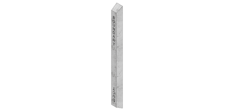 CG311D — Indicator Post (Boundary) render