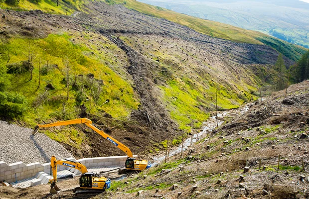Settle to Carlisle Rail Line Drainage Works - Legato Blocks from Elite Precast Concrete